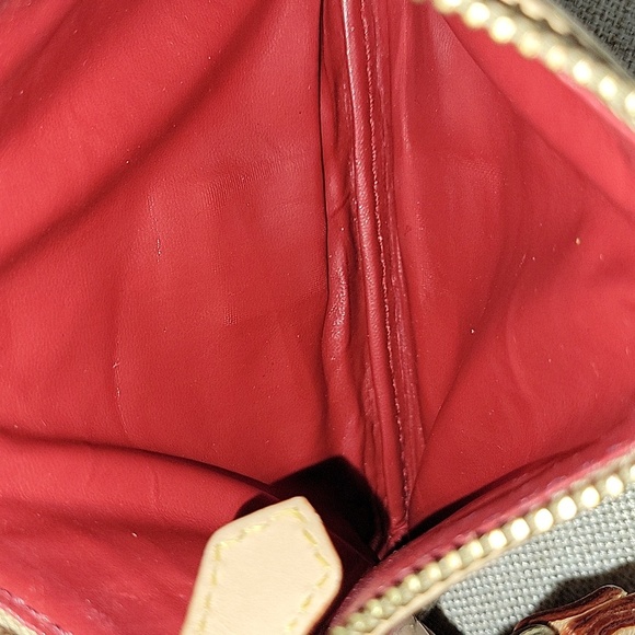 Dooney & Bourke Canvas Leather Wristlet Wallet Purse - Picture 8 of 11